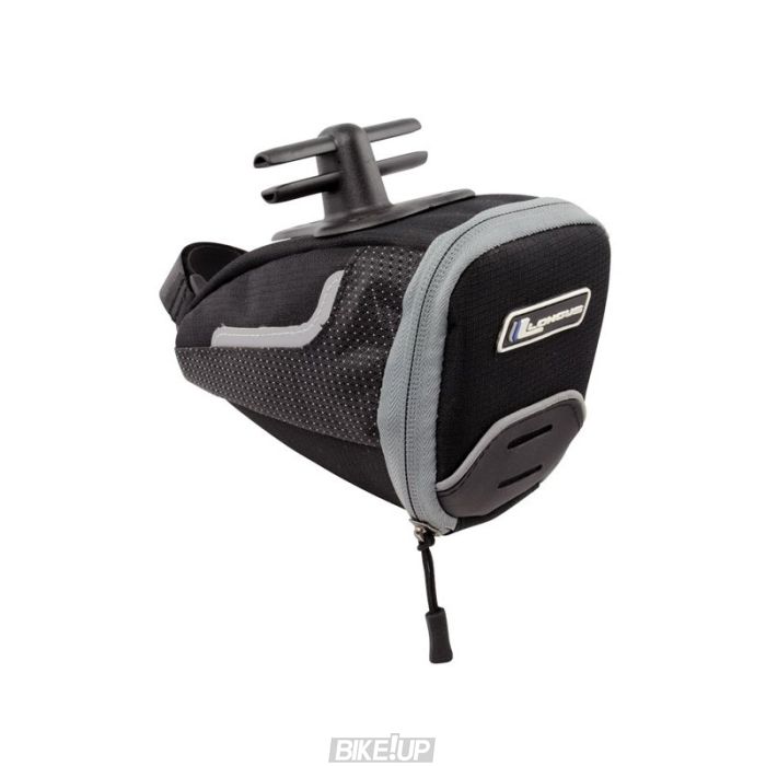 Сумка Longus SQUARE QR під сідло, чорний/сірий