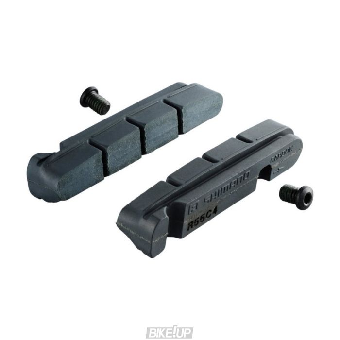 Гальмівні гумки Dura-Ace R55C4 касетн. фіксація, для карбон обода (комплект 2 пари)