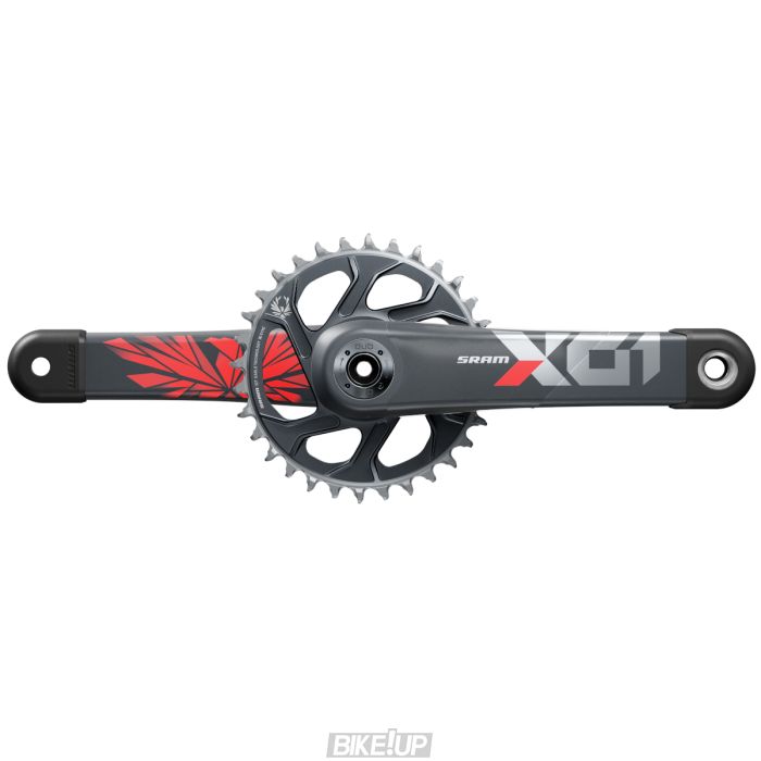 Шатуни SRAM set X01 Eagle Boost 148 DUB 12s 175 w Direct Mount 32T X-SYNC 2 Chainring Lunar Oxy (DUB Cups/Bearings not included) C2