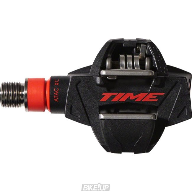 Педалі контактні TIME ATAC XC 12 XC/CX pedal, including ATAC cleats, Black/Red