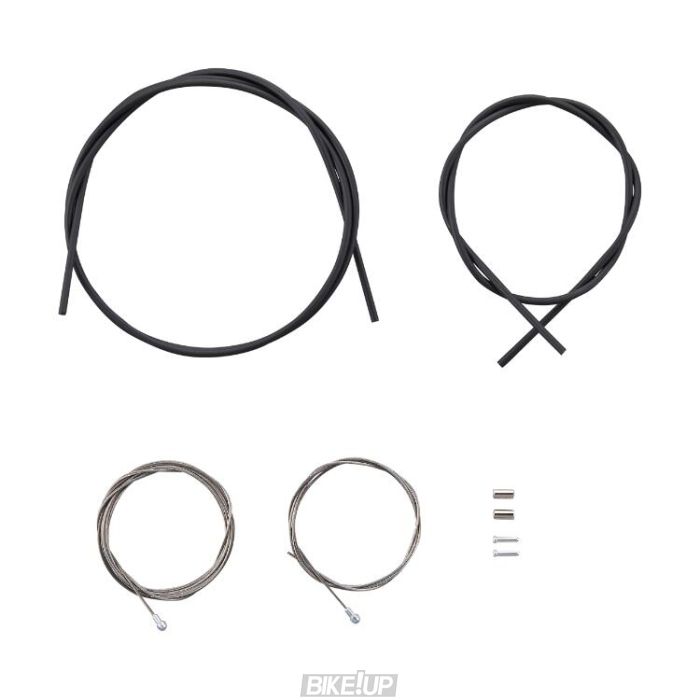 Комплект тросів і рубашок гальм шосе Shimano з покриттям SIL-TEC