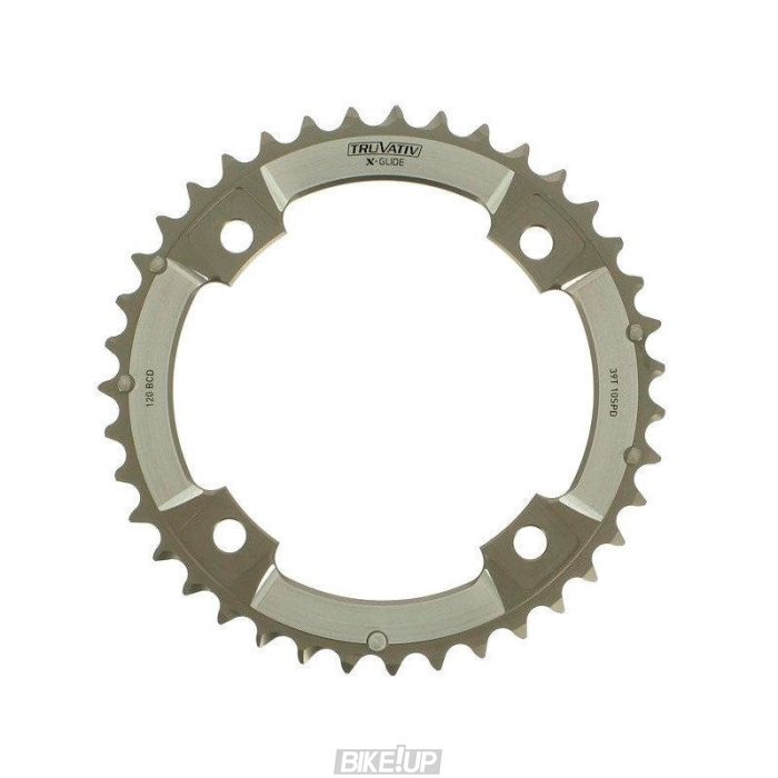 Сервисные запчасти CRING MTB 42T S2 120 AL6 WHT L-PIN